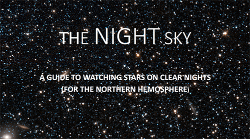 The arctic night sky and northern lights over Lapland