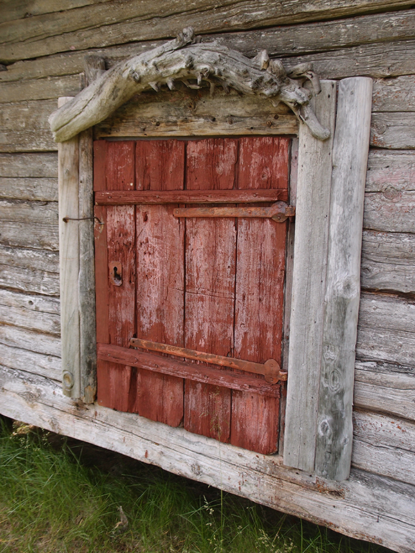 Carved doorway reflecting local craft heritage