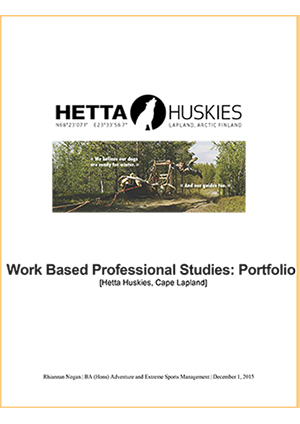 Cover of Rhi's 2015 Southampton University work portfolio about the farm
