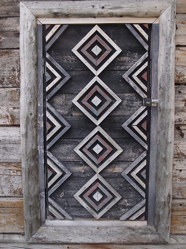 Decorative door at Juhls Silver Gallery