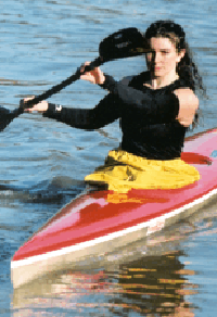 Adventure racing kayak training