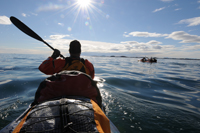 Sea-kayak expedition around Svalbard