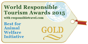 World Responsible Tourism Award for animal welfare